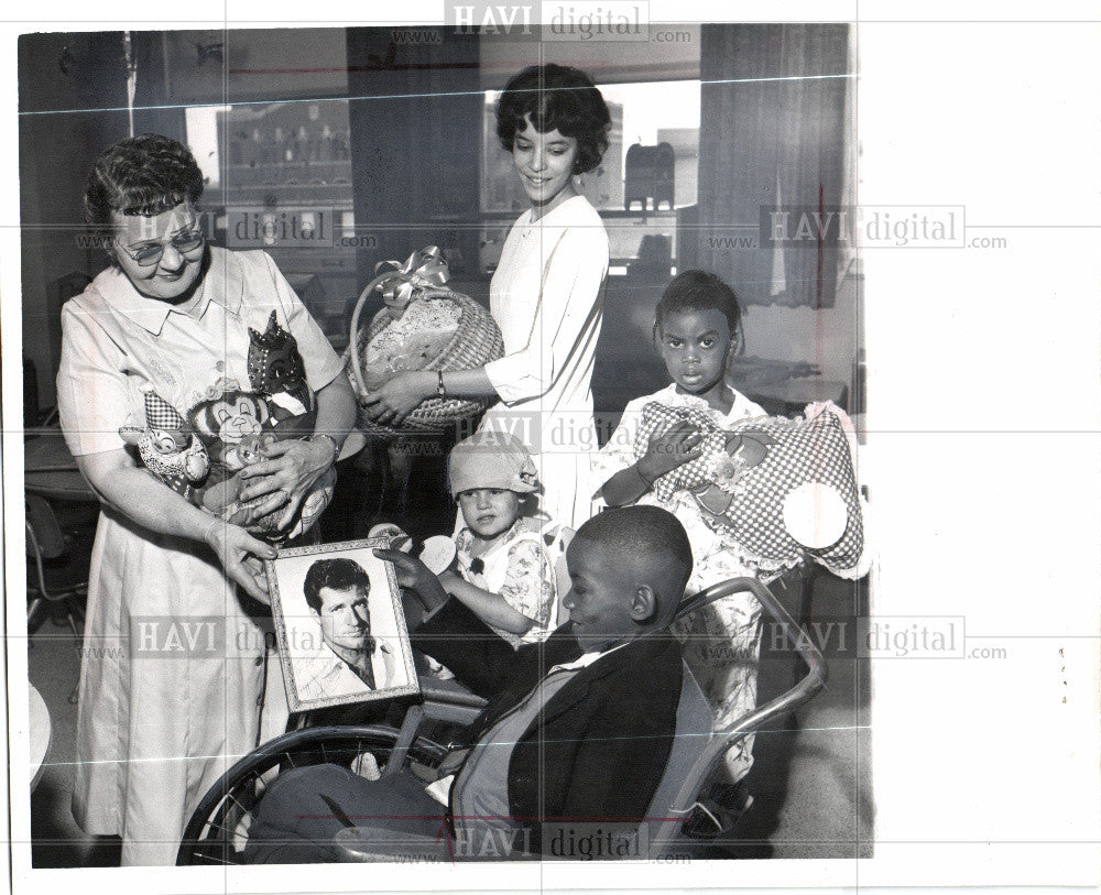 1965 Press Photo Hospital Trauma Center - Historic Images