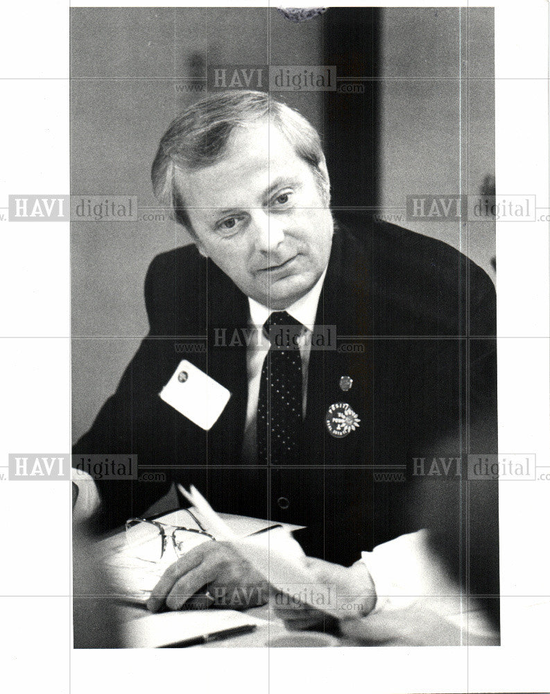 1981 Press Photo John Hussey, Heads Central Florida - Historic Images