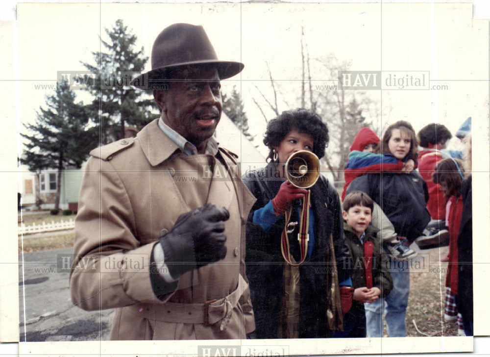 1990 Press Photo Eddie Edwards - Historic Images