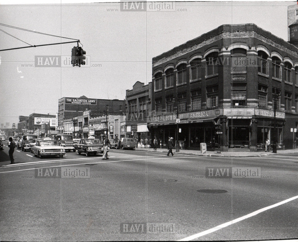 1962 Press Photo Skid Row - Historic Images