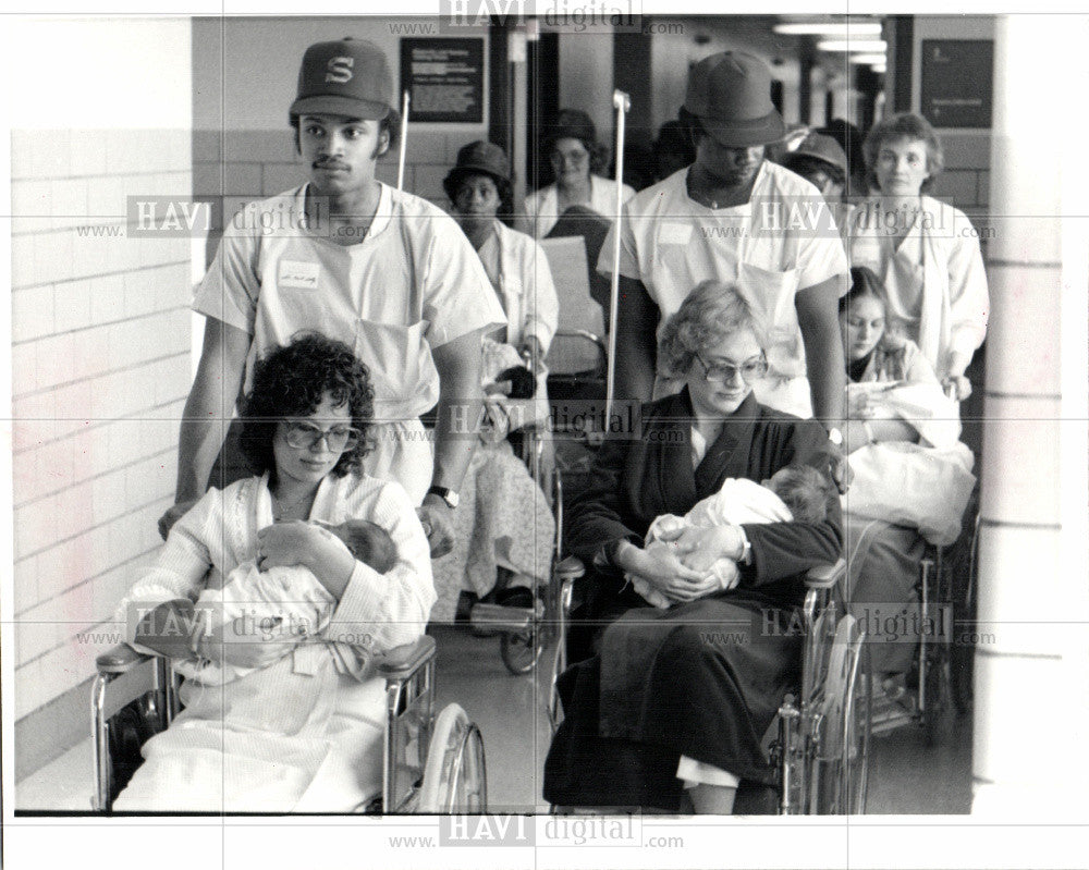 1983 Press Photo SINAI HOSPITAL - Historic Images