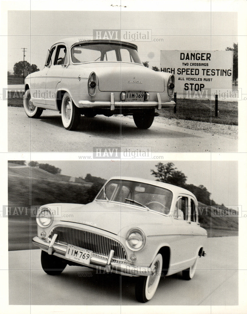 1961 Press Photo Simca increasing power styling - Historic Images