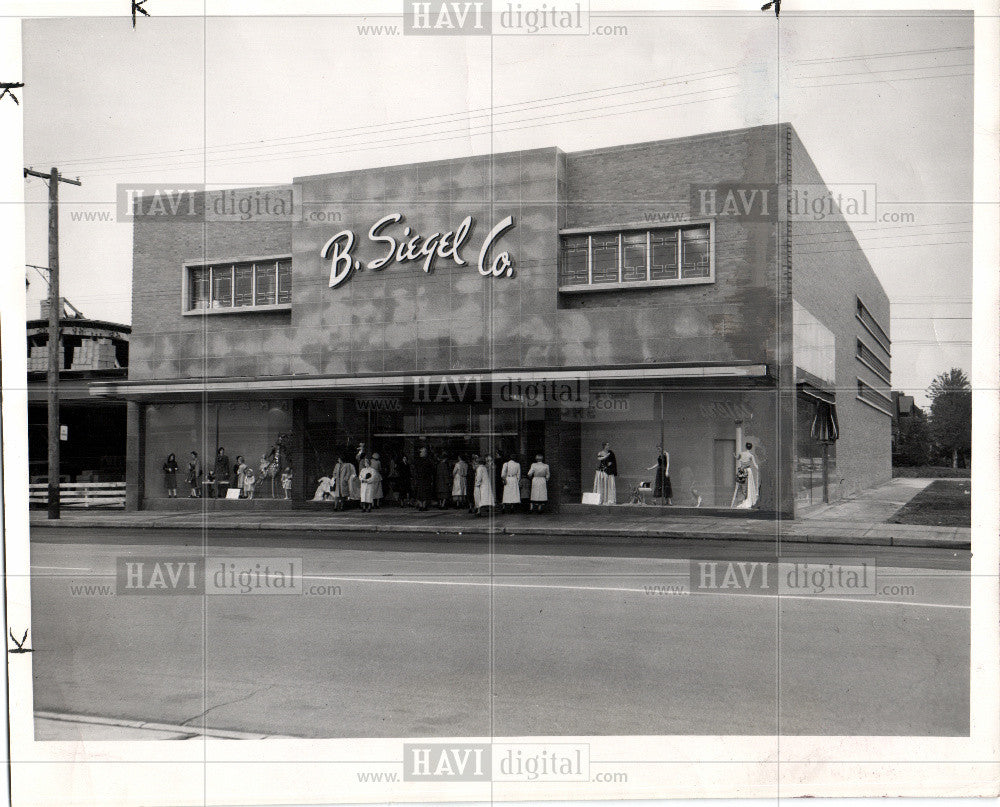 1949 Press Photo B. Siegel Co - Historic Images