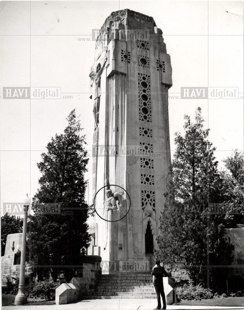 1956 Press Photo Shrine of the Little Flower - Historic Images