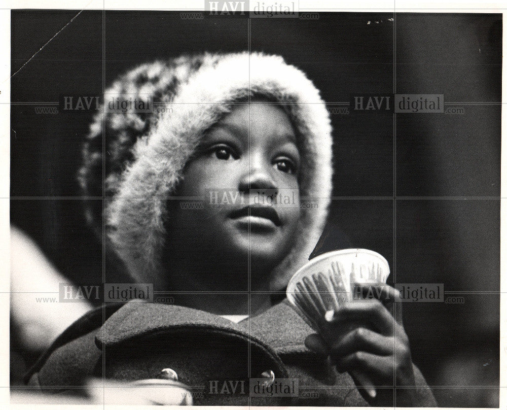 1971 Press Photo Shrine circus Mary Pell - Historic Images