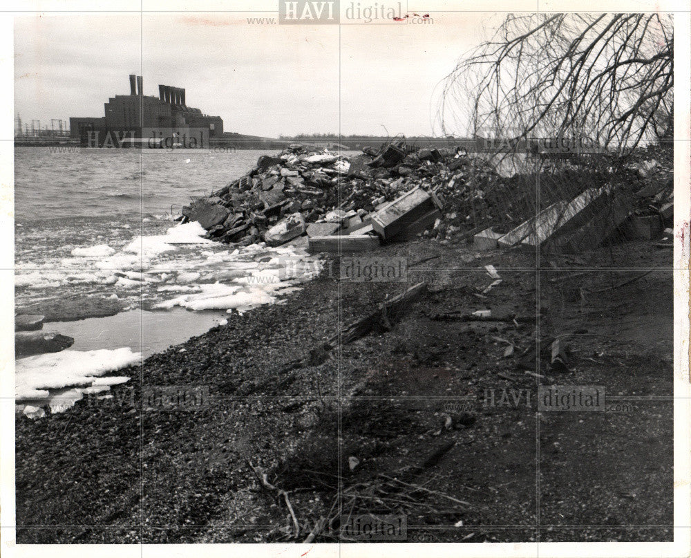 1964 Press Photo Shoreline-Michigan - Historic Images