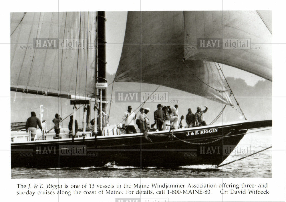 1992 Press Photo Ship Windjammer - Historic Images