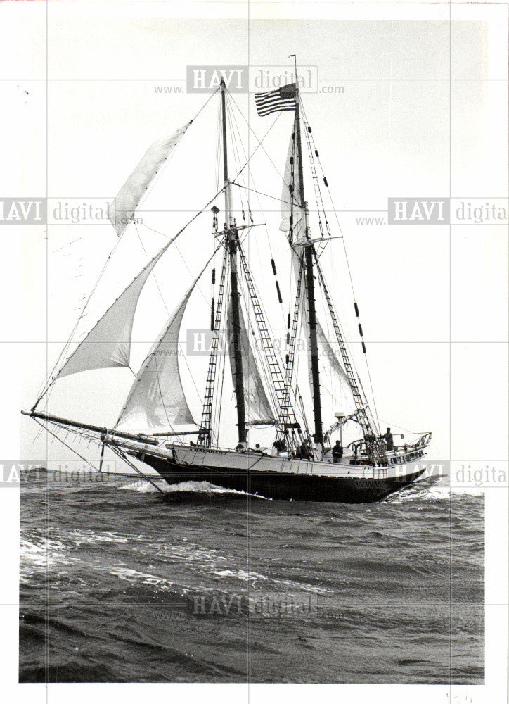 1987 Press Photo Ship - Malabar - Historic Images