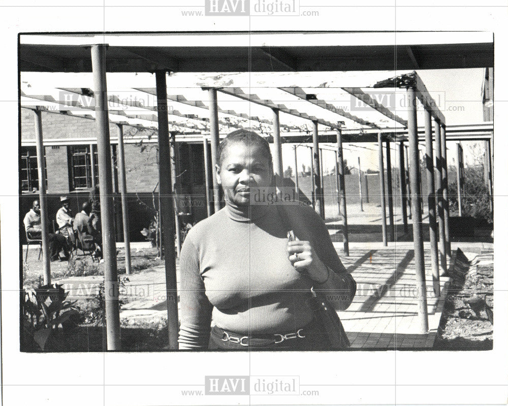 1982 Press Photo mapaisto malepa,soweto school,1982 - Historic Images