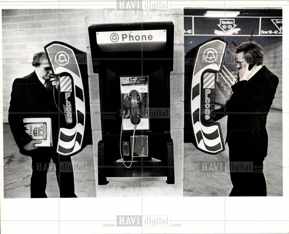 1980 Press Photo phone public demands detoit - Historic Images