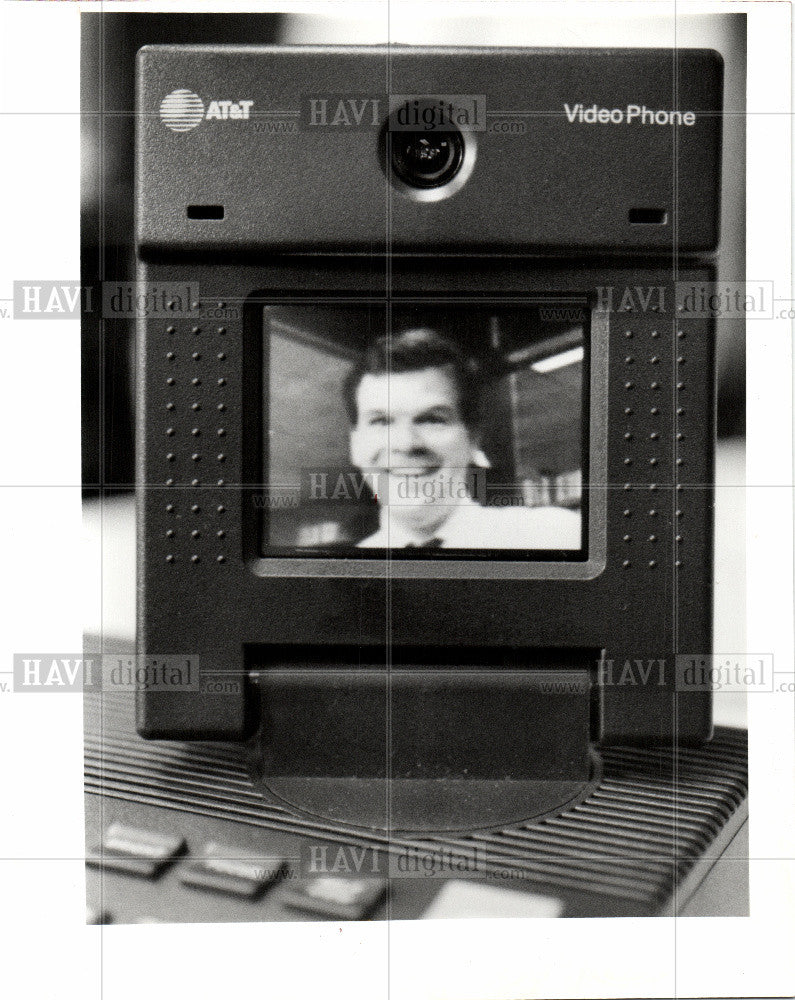 1992 Press Photo Telephone - Historic Images