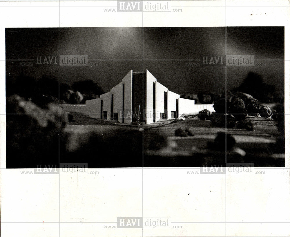 1968 Press Photo ADAS SHALOM - Historic Images