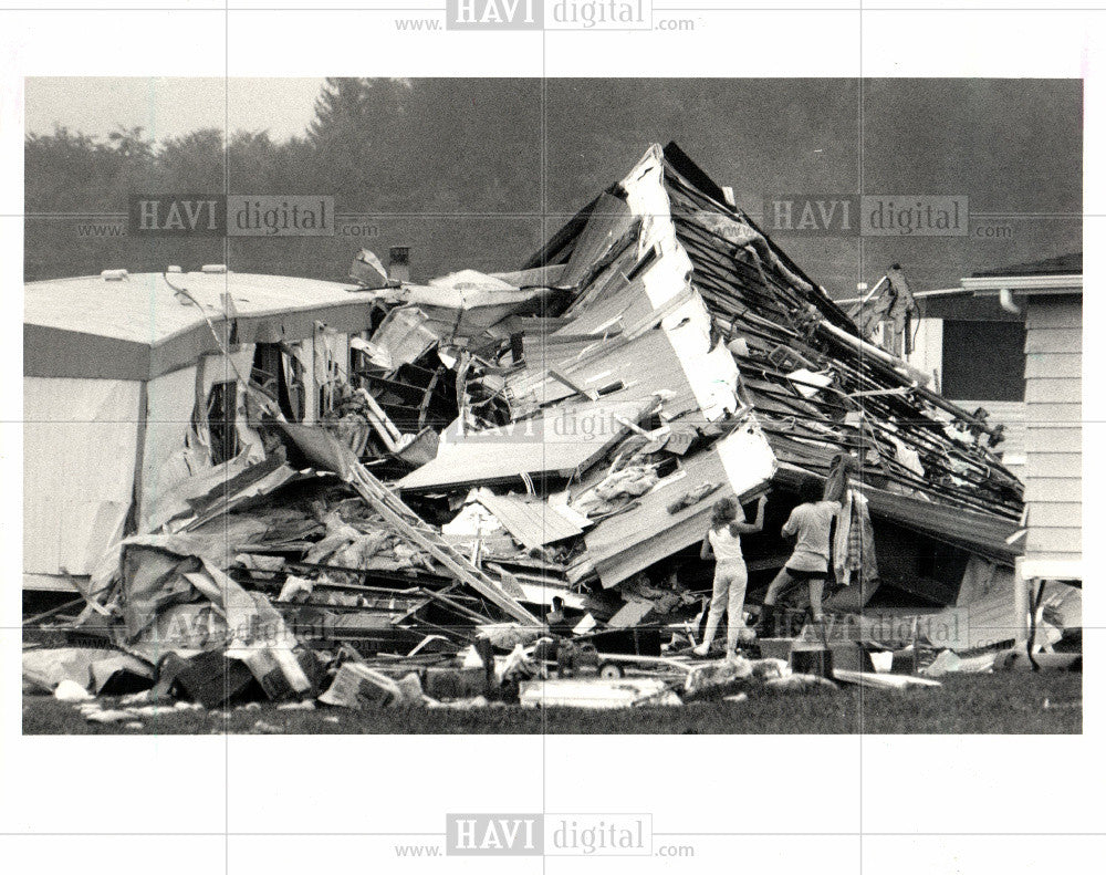 1987 Press Photo Mike Muscatello killed in storm - Historic Images