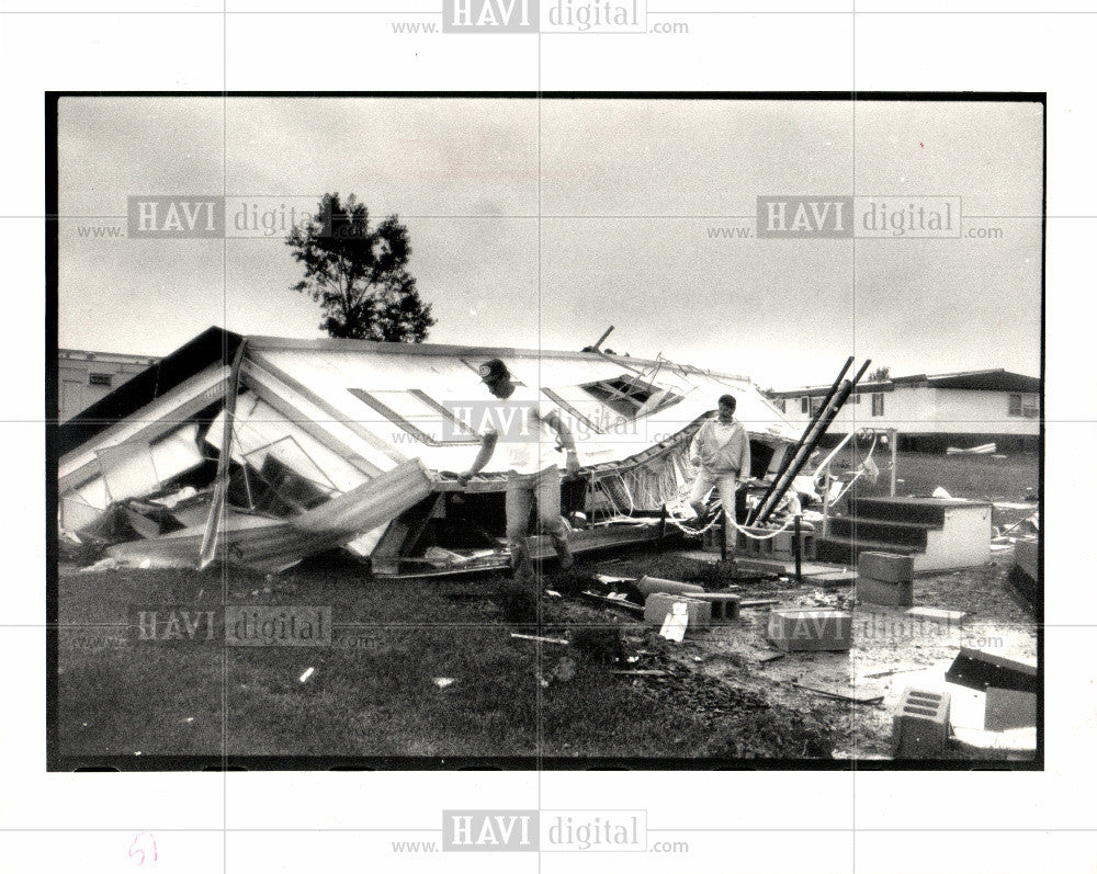 1967 Press Photo Trailer Park - Historic Images