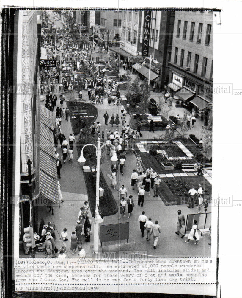 1959 Press Photo TOLEDO - Historic Images