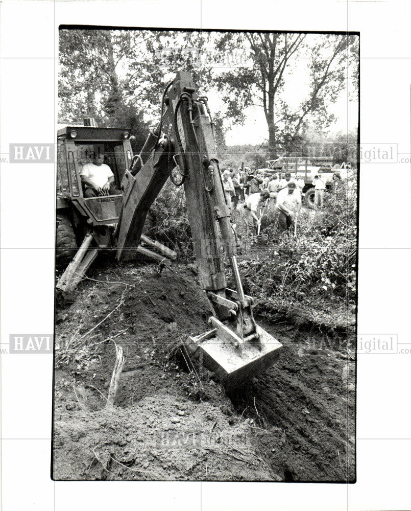 1985 Press Photo Toledo cult, children may be buried - Historic Images