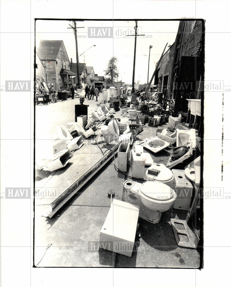1981 Press Photo plumbing fixture - Historic Images