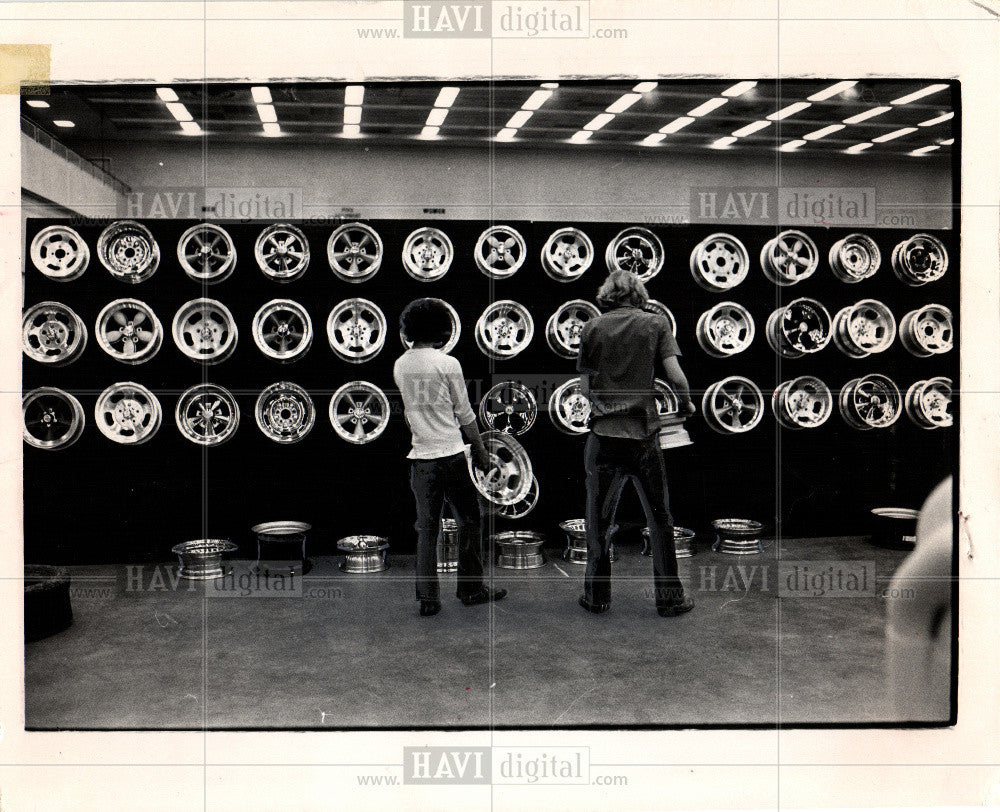 1972 Press Photo Tire - Historic Images