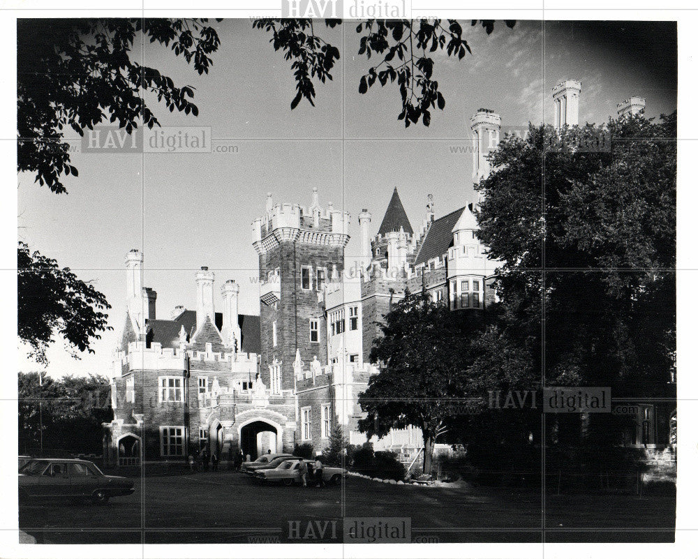 Press Photo Casa Loma Torrento Canada church - Historic Images