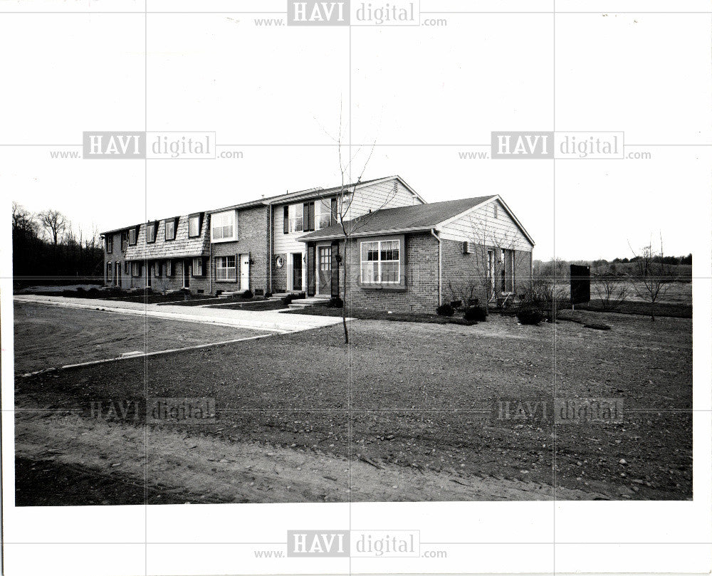 1967 Press Photo NORTHVILE,TOWNHOUSE,SMOKLER,PARK - Historic Images