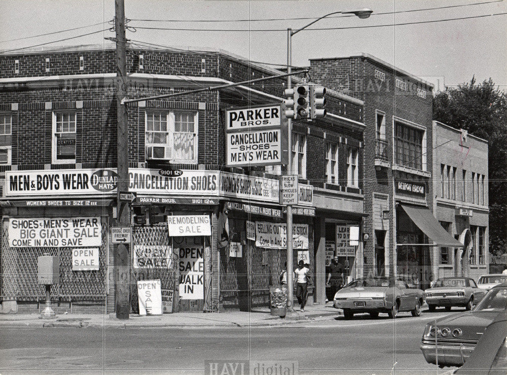 Press Photo 12th Street - Historic Images