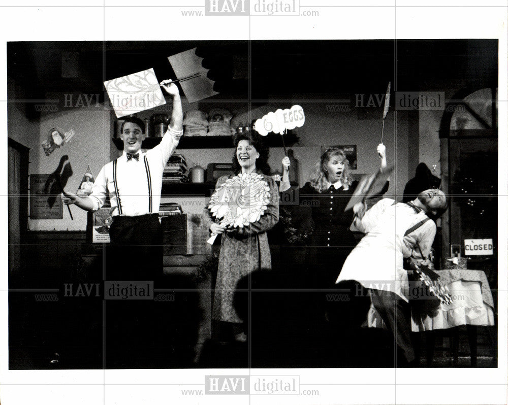 1992 Press Photo Turkeyville Road - Historic Images