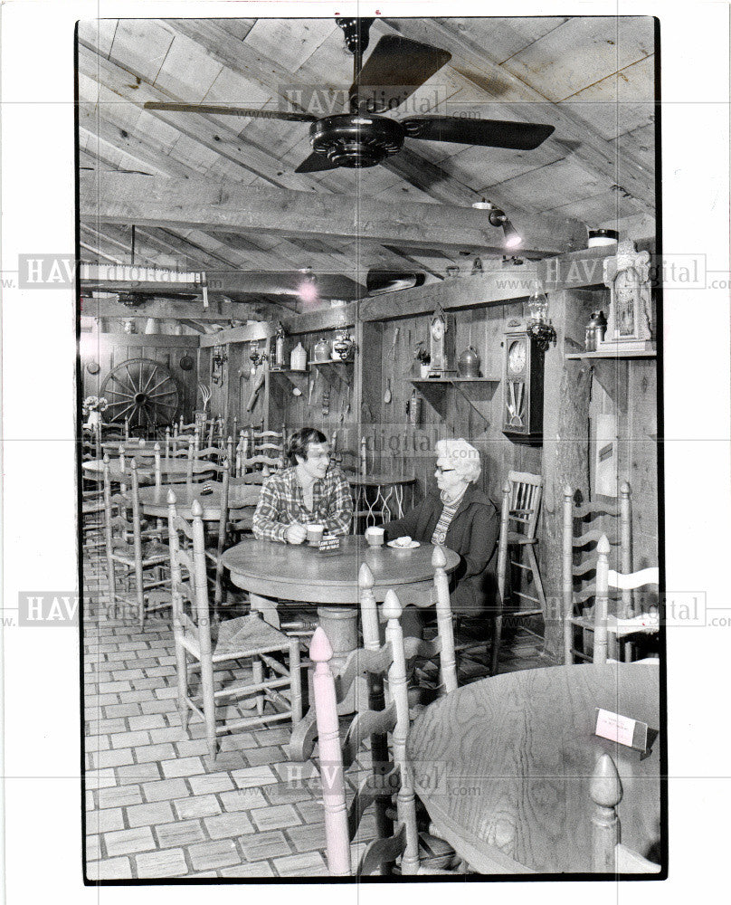 1977 Press Photo TURKEYVILLE RESTAURANT - Historic Images