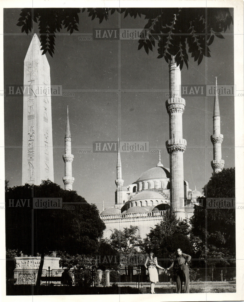 Press Photo The Blue Mosque - Historic Images