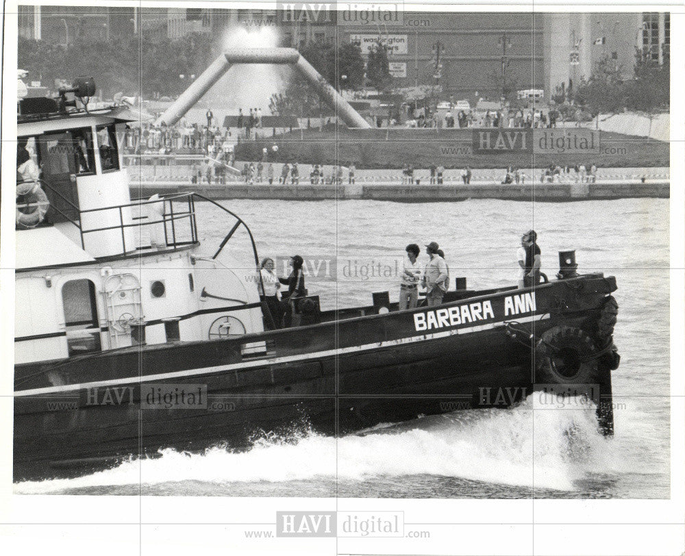 1979 Press Photo Tugboat Race - Historic Images