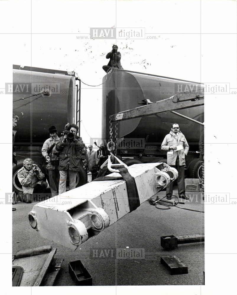1974 Press Photo Trucking Industry - Historic Images