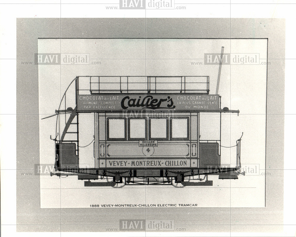 1987 Press Photo rail vehicle - Historic Images