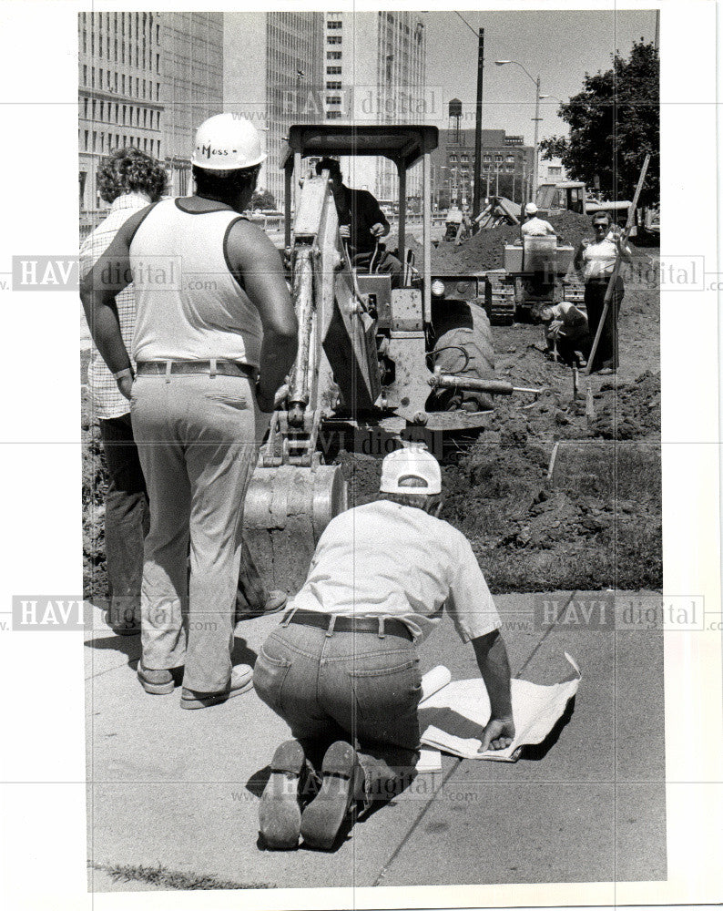 1979 Press Photo Trolley - Historic Images