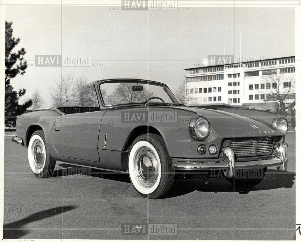 1963 Press Photo TRIUMPH AUTOMOBILE SPITFIRE 4 - Historic Images