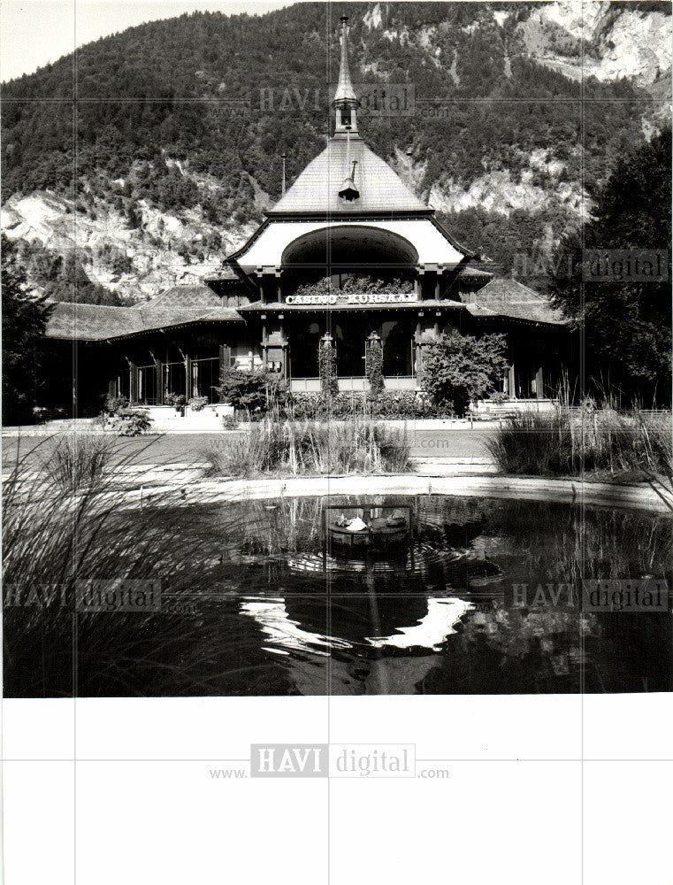 1906 Press Photo casino kurasaal,interlaken,oberland - Historic Images
