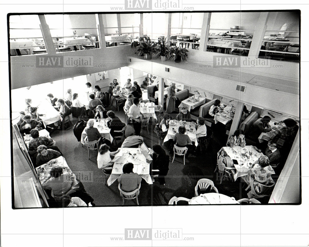 1985 Press Photo Sweet Lorraine&#39;s Cafe - Historic Images