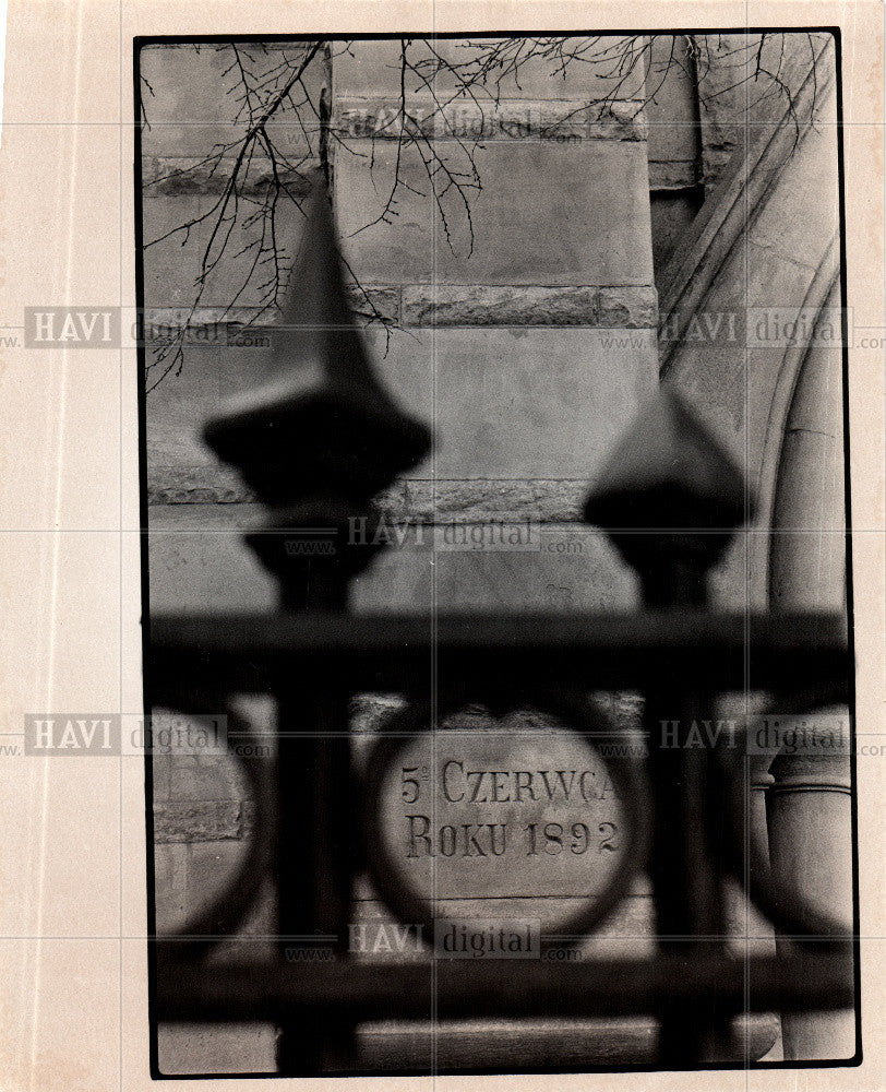 Press Photo Church Sweetest heart of Mary Church - Historic Images