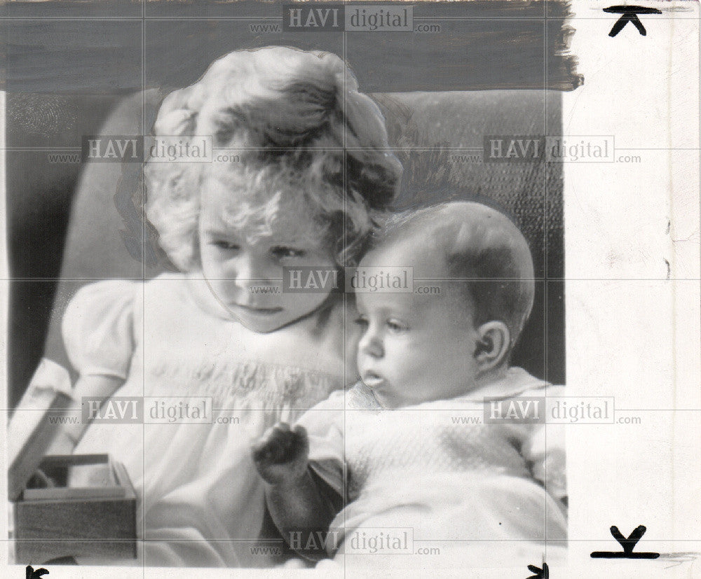 1946 Press Photo Sweden Prince Princess Christina - Historic Images