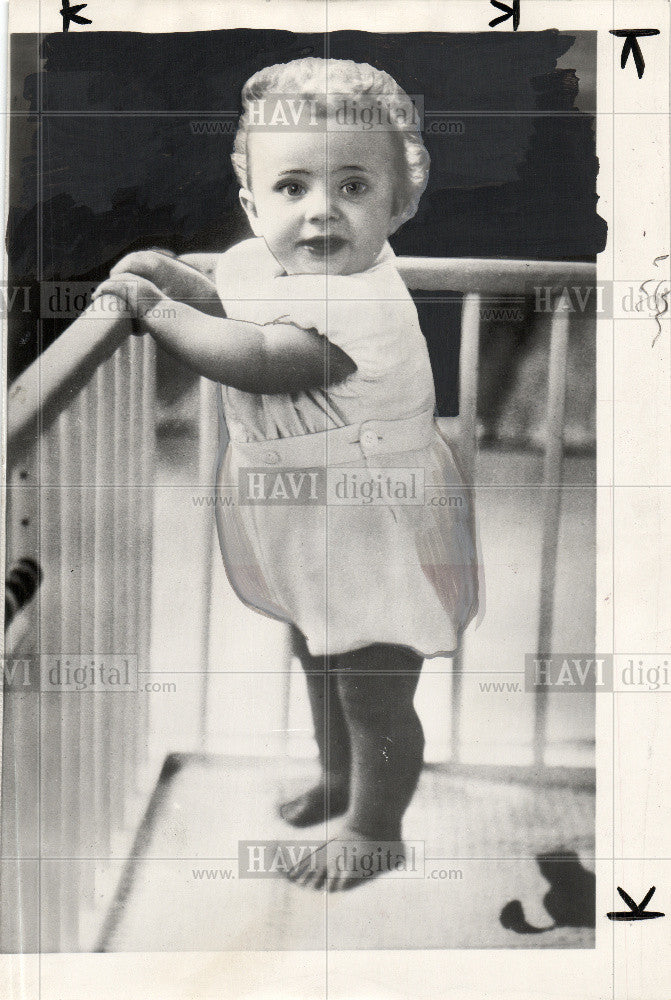 Press Photo Sweden Prince Carl Gustoff - Historic Images