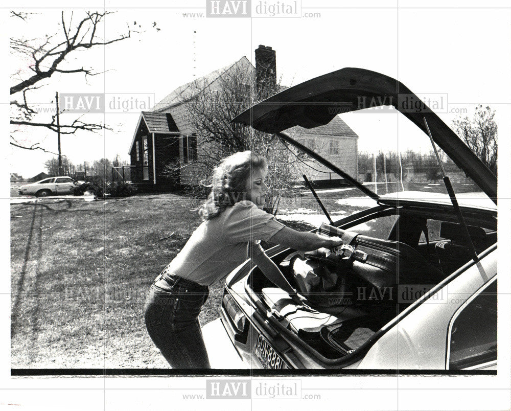 1983 Press Photo CAROLYN POLK - Historic Images