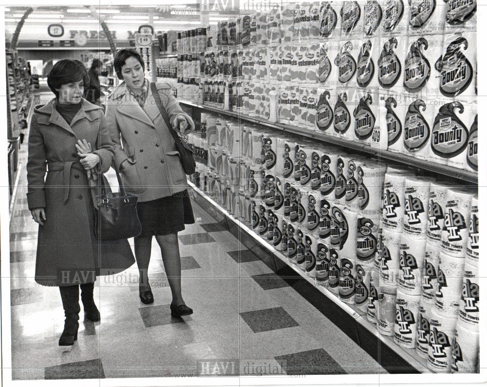 1978 Press Photo supermarket  grocery store - Historic Images