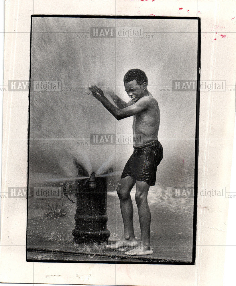 1970 Press Photo Summer Scene - Historic Images