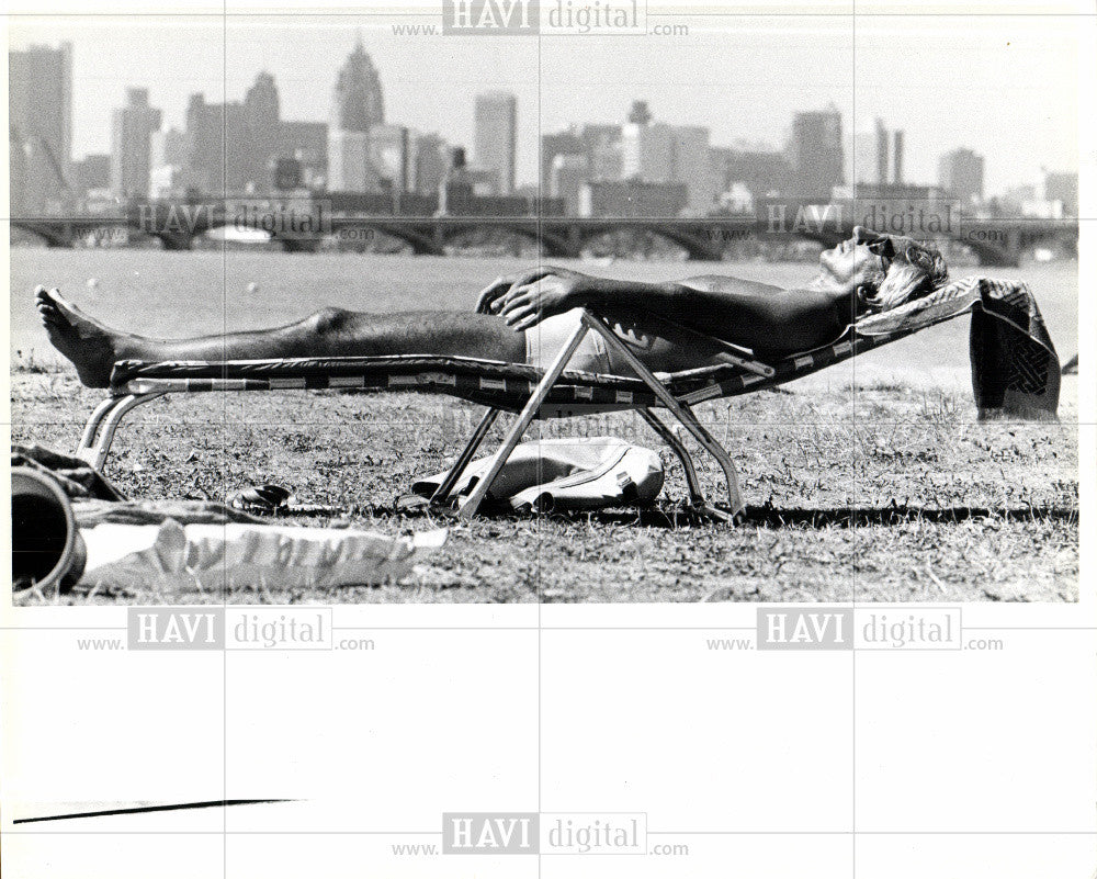 1978 Press Photo Summer Scene - Historic Images