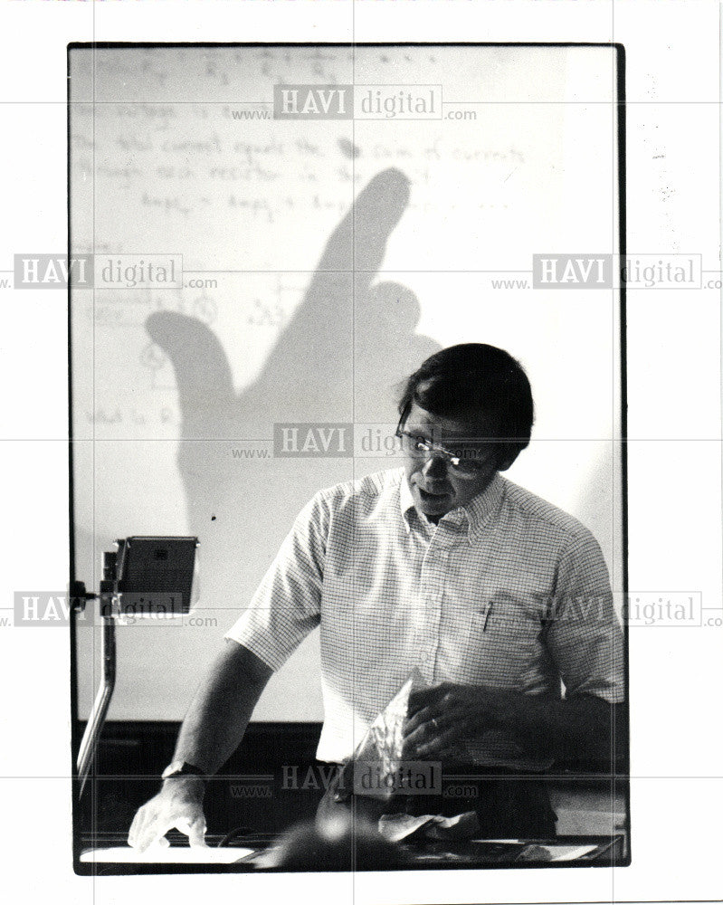 1983 Press Photo Wendell Moyer - Historic Images