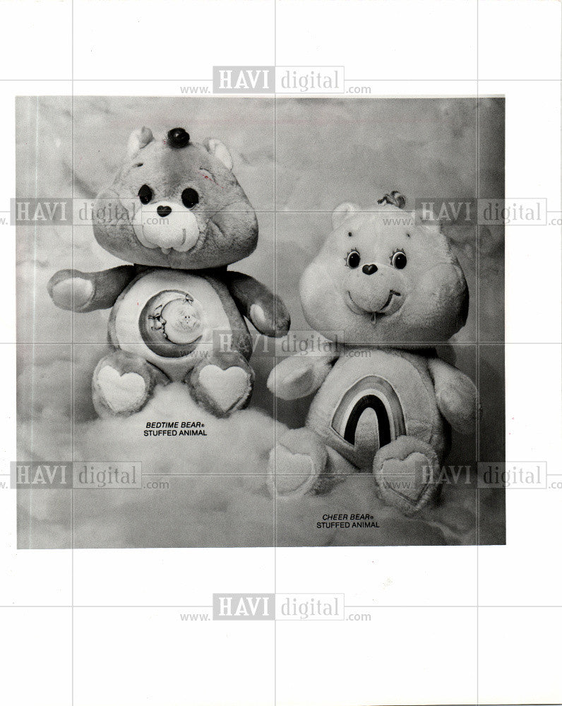 1994 Press Photo Bedtime Bear Cheer Bear - Historic Images