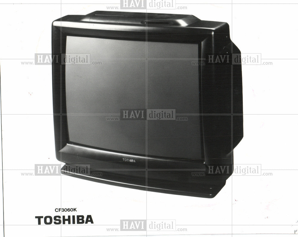 1992 Press Photo Television, Toshiba - Historic Images