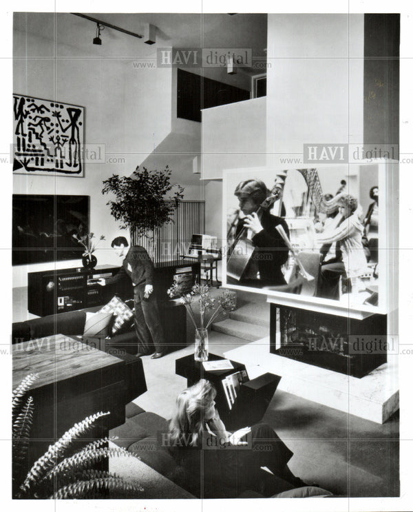 Home Theater TV Digital Projector 1990 Vintage Photo Print - Historic ...