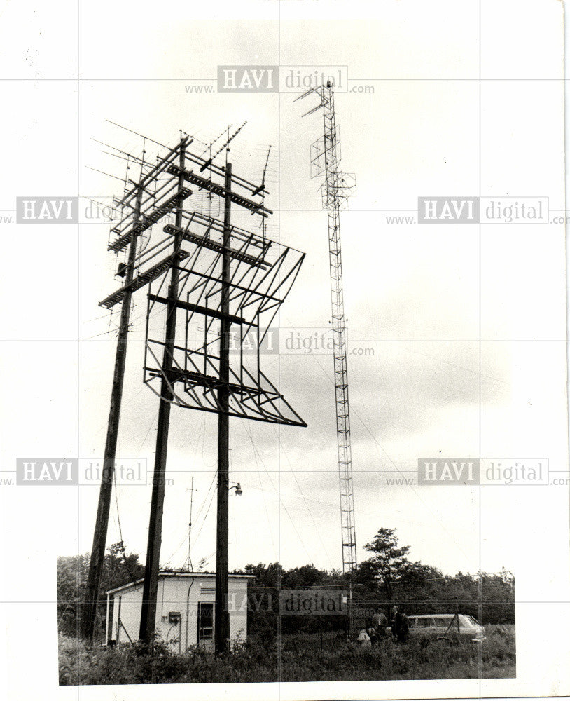 1979 Press Photo Television antenna TV aerial receiver - Historic Images