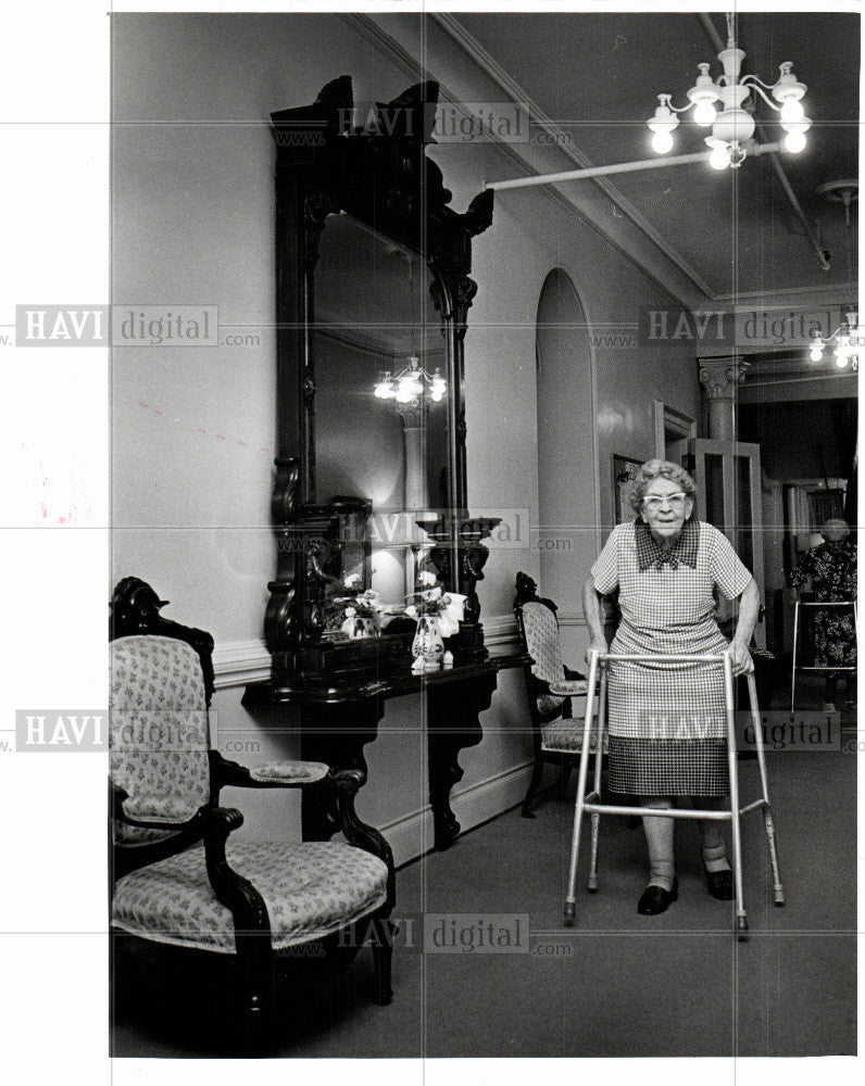 1976 Press Photo Thompson House, Alice Gall - Historic Images