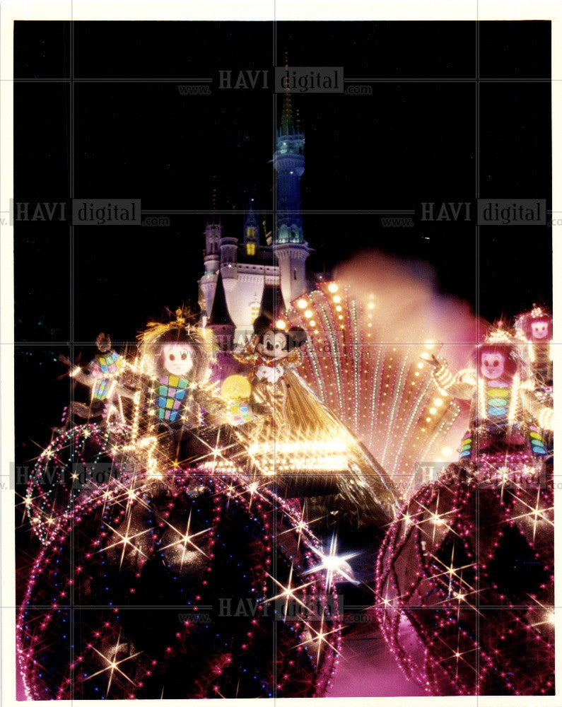 1991 Press Photo Disney&#39;s Magic Kingdom.(1991) - Historic Images