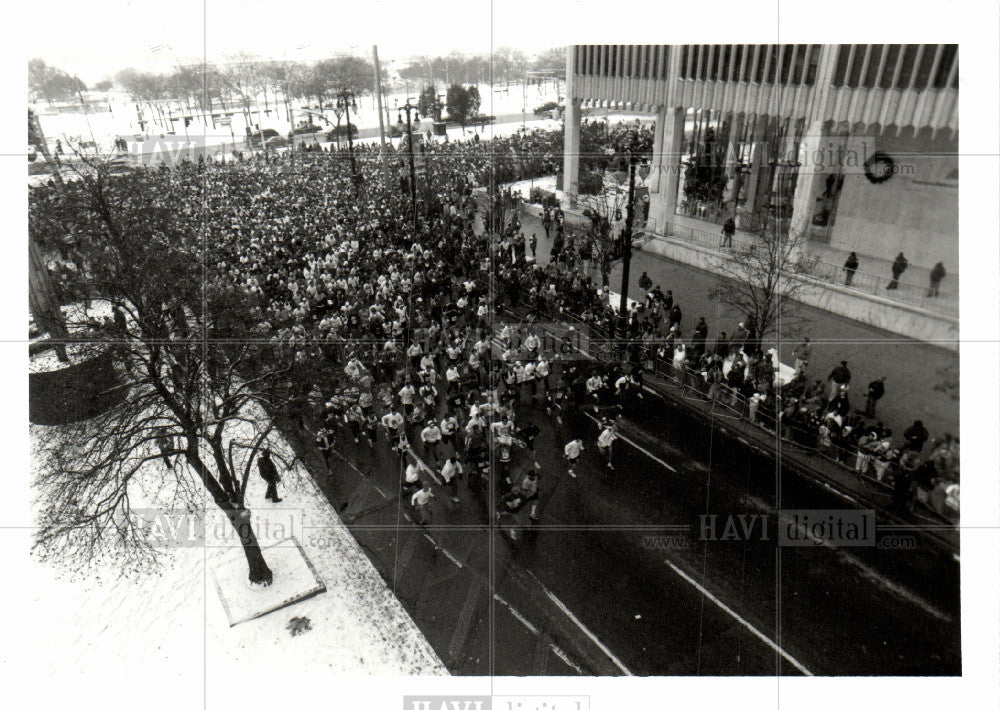 Press Photo annual parade held on ThanksgivingDay - Historic Images